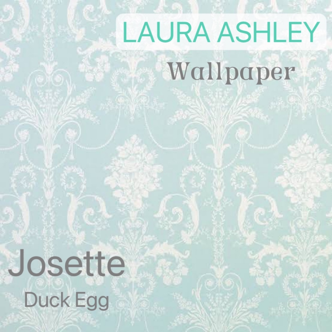 LAURA ASHLEY - ローラアシュレイUK製壁紙 ジョゼッテ ダック LAURA ASHLEY - ローラアシュレイUK製壁紙 ジョゼッテ ダック