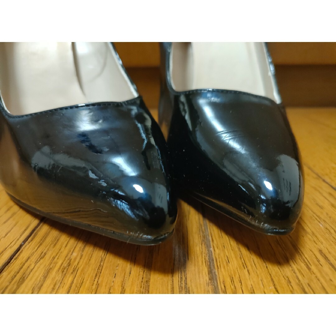 PLEASER(プリーザー)のPLEASER プリーザー ピンヒール パンプス 9 約25cm ブラック レディースの靴/シューズ(ハイヒール/パンプス)の商品写真