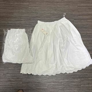 未開封●UNIQLO レース ショート パンツ/スカート 2点セット/まとめて