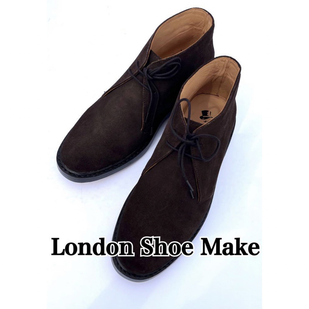 London Shoe Make(ロンドンシューメイク)の606 ロンドンシューメイク 訳あり品 ブーツ スエード ドレスシューズ メンズの靴/シューズ(ブーツ)の商品写真