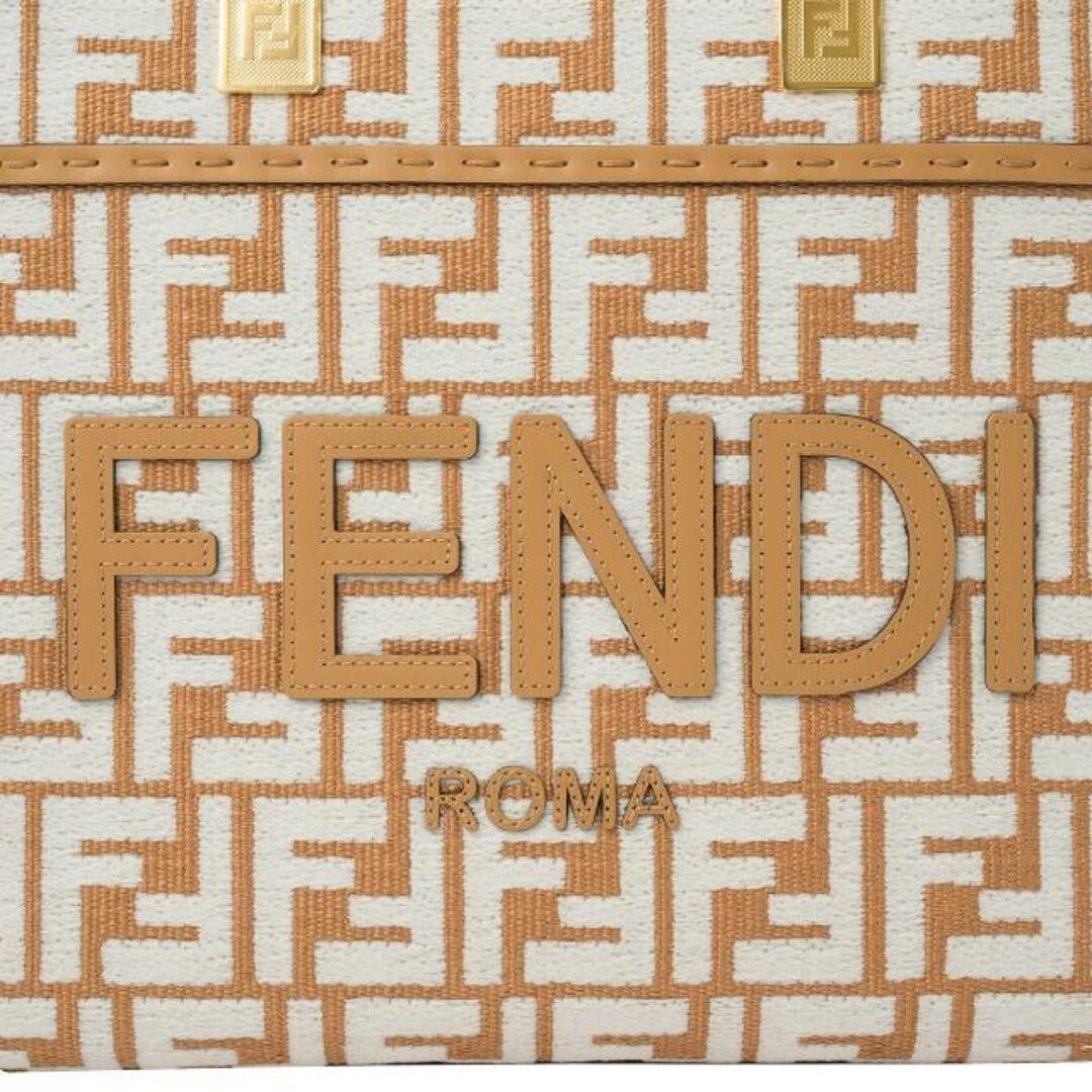 FENDI(フェンディ)の新品 フェンディ FENDI トートバッグ フェンディ サンシャイン ナチュラル/ホワイト レディースのバッグ(トートバッグ)の商品写真