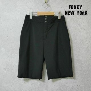 フォクシーニューヨーク(FOXEY NEW YORK)の美品 FOXEY NEW YORK ナイロン 中綿 ハーフパンツ ショートパンツ(ハーフパンツ)