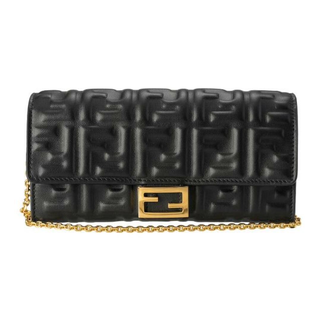 FENDI(フェンディ)の新品 フェンディ FENDI 長財布 バゲット ネロ レディースのファッション小物(財布)の商品写真