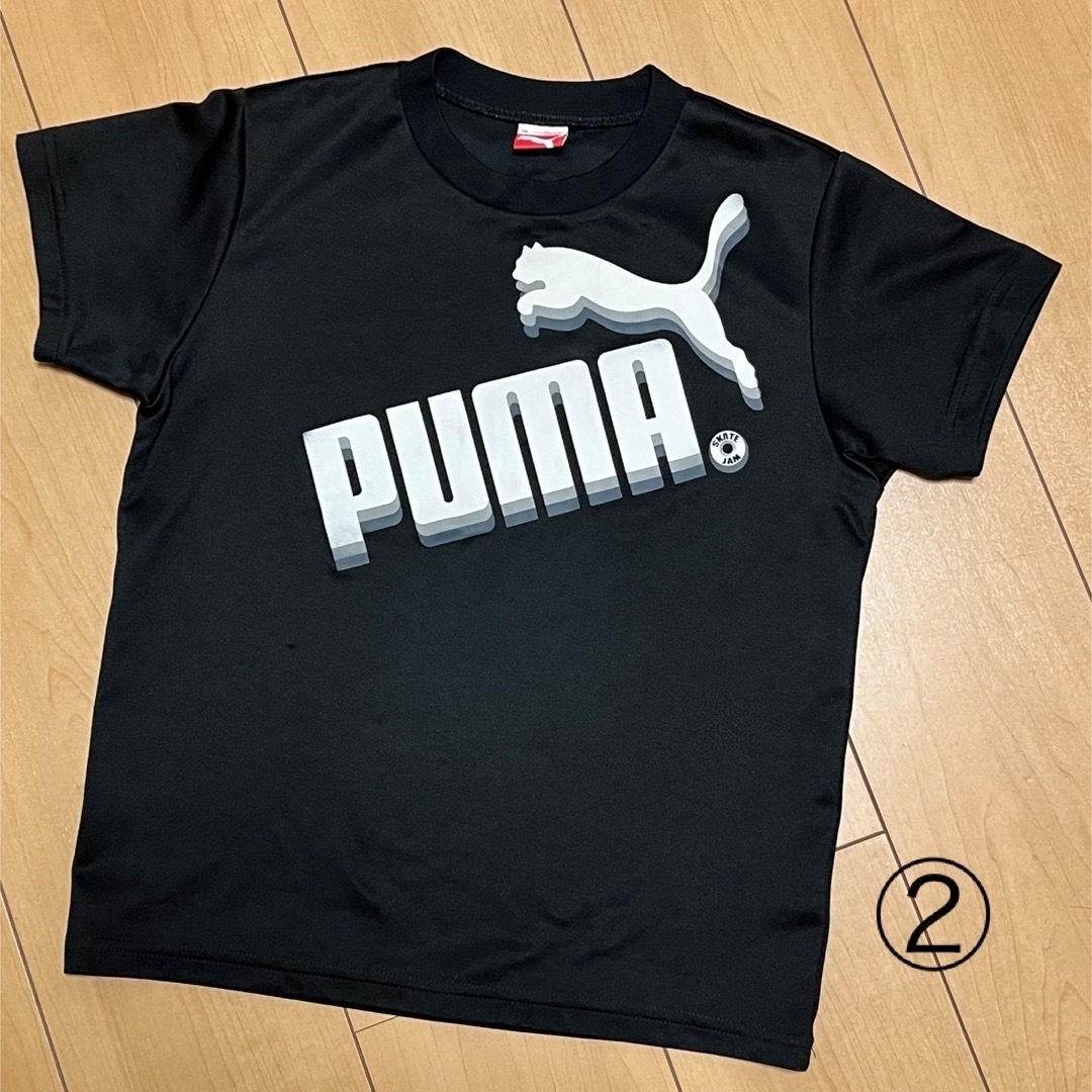 PUMA(プーマ)のPUMA Tシャツ　3枚セット　140 キッズ/ベビー/マタニティのキッズ服男の子用(90cm~)(Tシャツ/カットソー)の商品写真