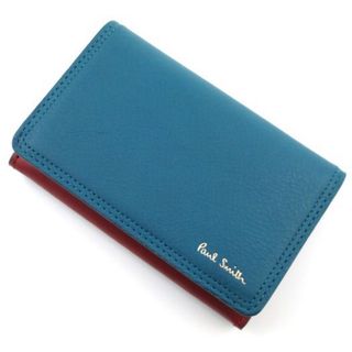 ポールスミス(Paul Smith)の☆ラスト1点限り☆新品箱なし☆ポールスミス 名刺入れ ティール☆(名刺入れ/定期入れ)