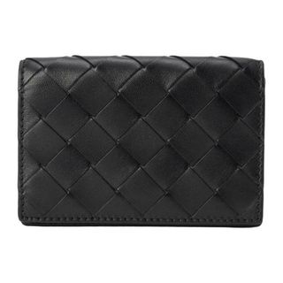 ボッテガヴェネタ(Bottega Veneta)の新品 ボッテガヴェネタ BOTTEGA VENETA カードケース ネロ(名刺入れ/定期入れ)