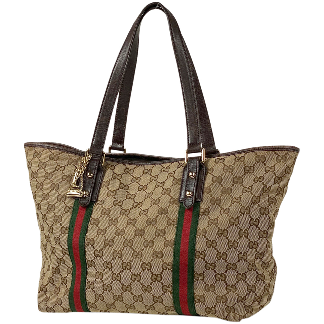 Gucci(グッチ)のグッチ GG柄 トートバッグ レディース 【中古】 レディースのバッグ(トートバッグ)の商品写真