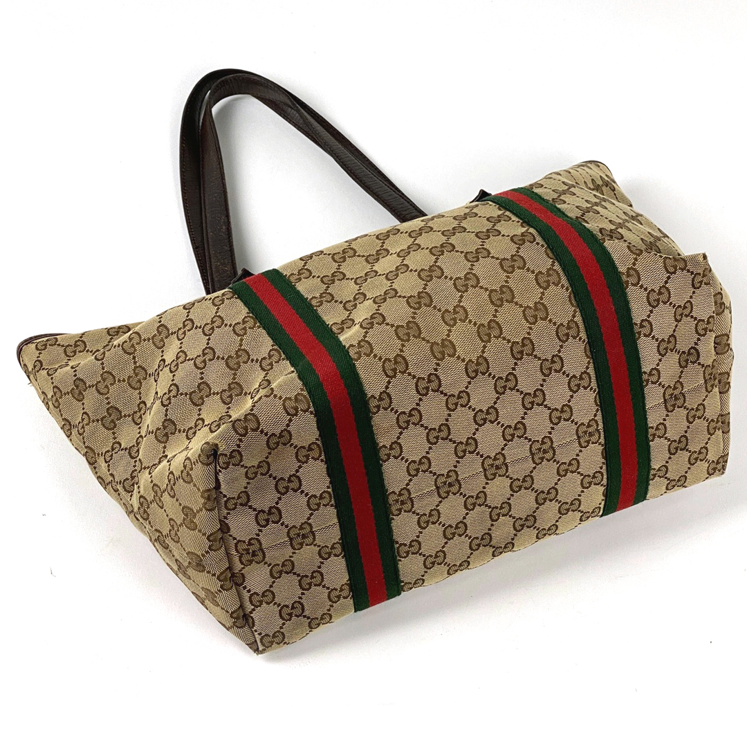 Gucci(グッチ)のグッチ GG柄 トートバッグ レディース 【中古】 レディースのバッグ(トートバッグ)の商品写真