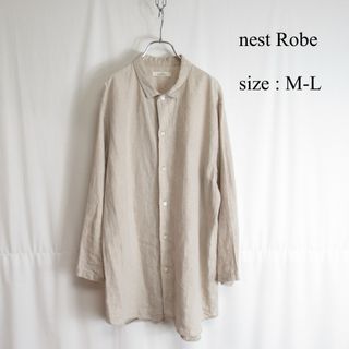 nest Robe - nest Robe CONFECT オーバーサイズ リネン シャツ トップス 3