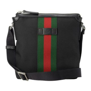 グッチ(Gucci)の新品 グッチ GUCCI ショルダーバッグ ウェブ ブラック(ショルダーバッグ)