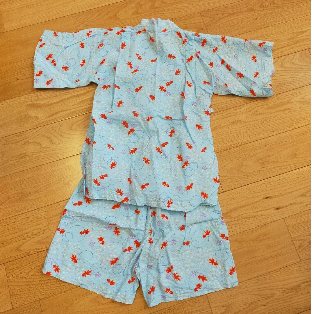 甚平 キッズ/ベビー/マタニティのキッズ服男の子用(90cm~)(甚平/浴衣)の商品写真