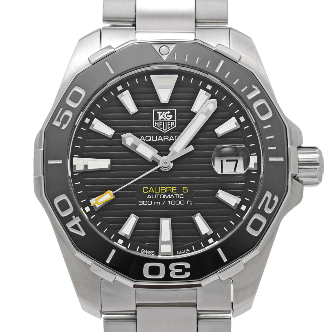 TAG Heuer(タグホイヤー)の中古 タグ ホイヤー TAG HEUER WAY211A.BA0928 ブラック メンズ 腕時計 メンズの時計(腕時計(アナログ))の商品写真
