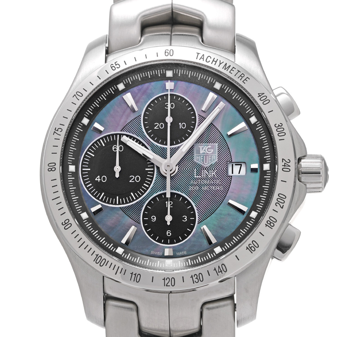TAG Heuer(タグホイヤー)の中古 タグ ホイヤー TAG HEUER CJF211K.BA0594 ブラックシェル メンズ 腕時計 メンズの時計(腕時計(アナログ))の商品写真