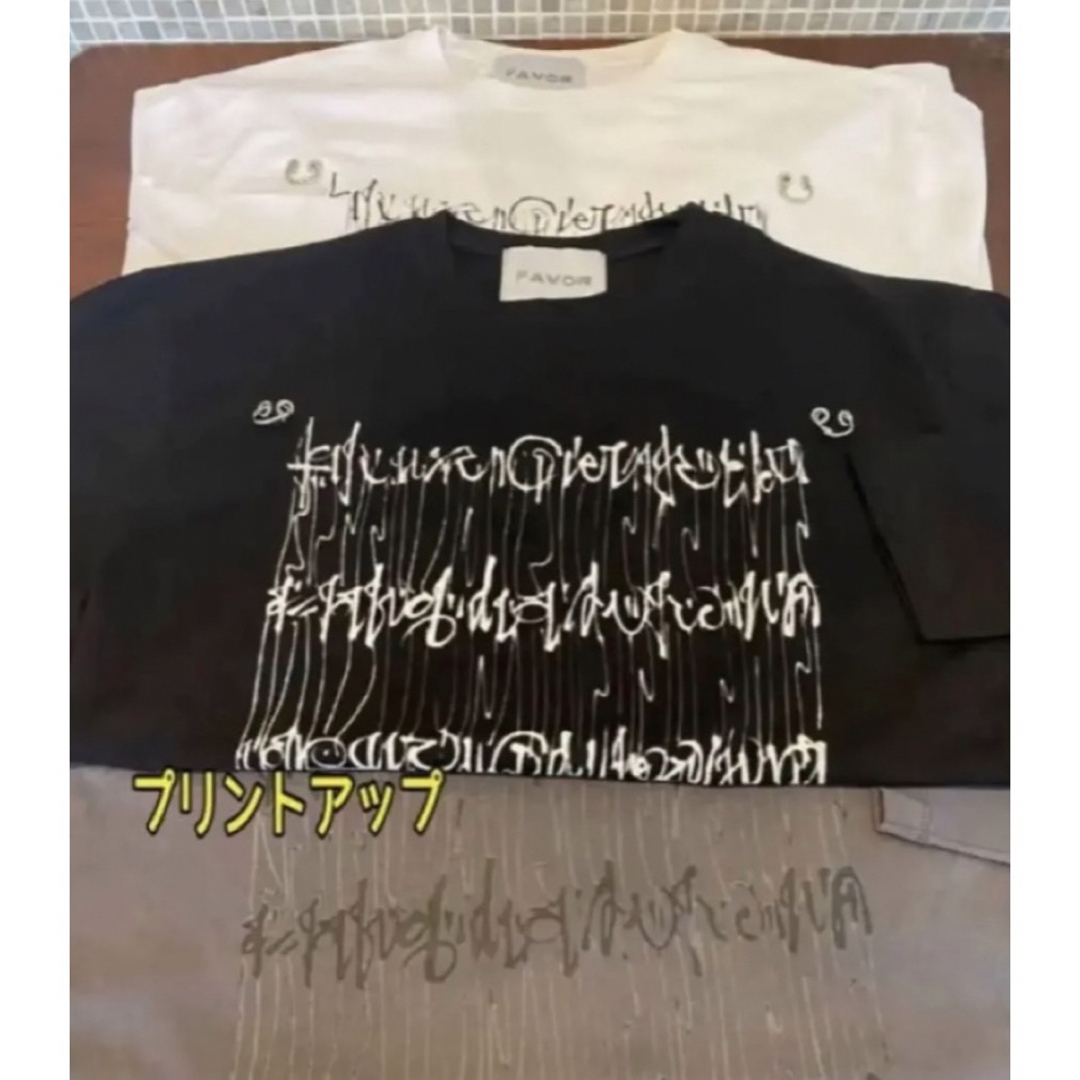 新品タグ付 カードリング付プリントTシャツ 長袖 グレー ストリート T M メンズのトップス(Tシャツ/カットソー(七分/長袖))の商品写真