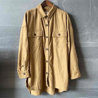 ユナイテッドアローズグリーンレーベルリラクシング(UNITED ARROWS green label relaxing)のユナイテッドアローズ　ミリタリーシャツ(シャツ/ブラウス(長袖/七分))