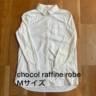 ショコラフィネローブ(chocol raffine robe)のchocol raffine robe 長袖シャツ　Mサイズ(シャツ/ブラウス(長袖/七分))