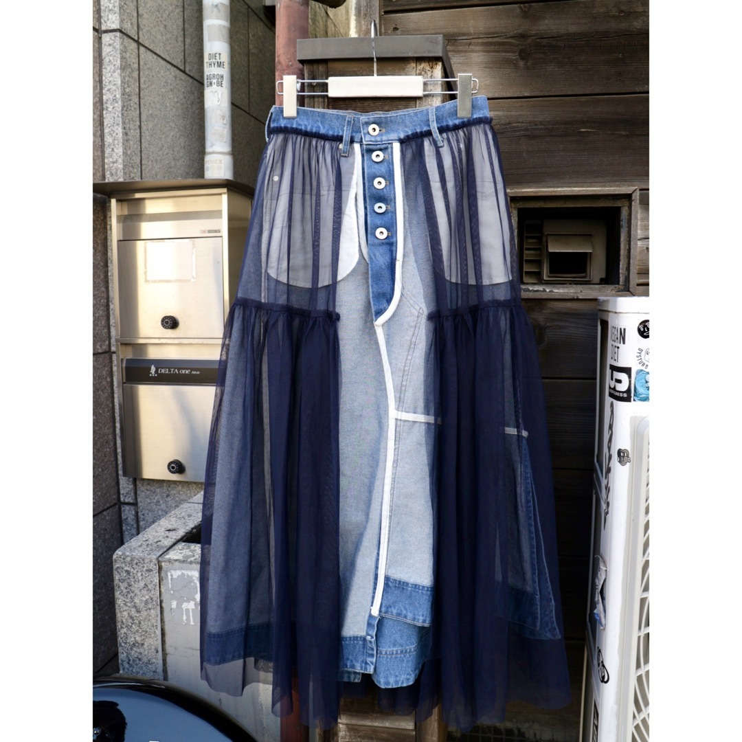 AULA AILA(アウラアイラ)のAULA AILA REVERSIBLE SKIRT リバーシブルスカート レディースのスカート(ロングスカート)の商品写真