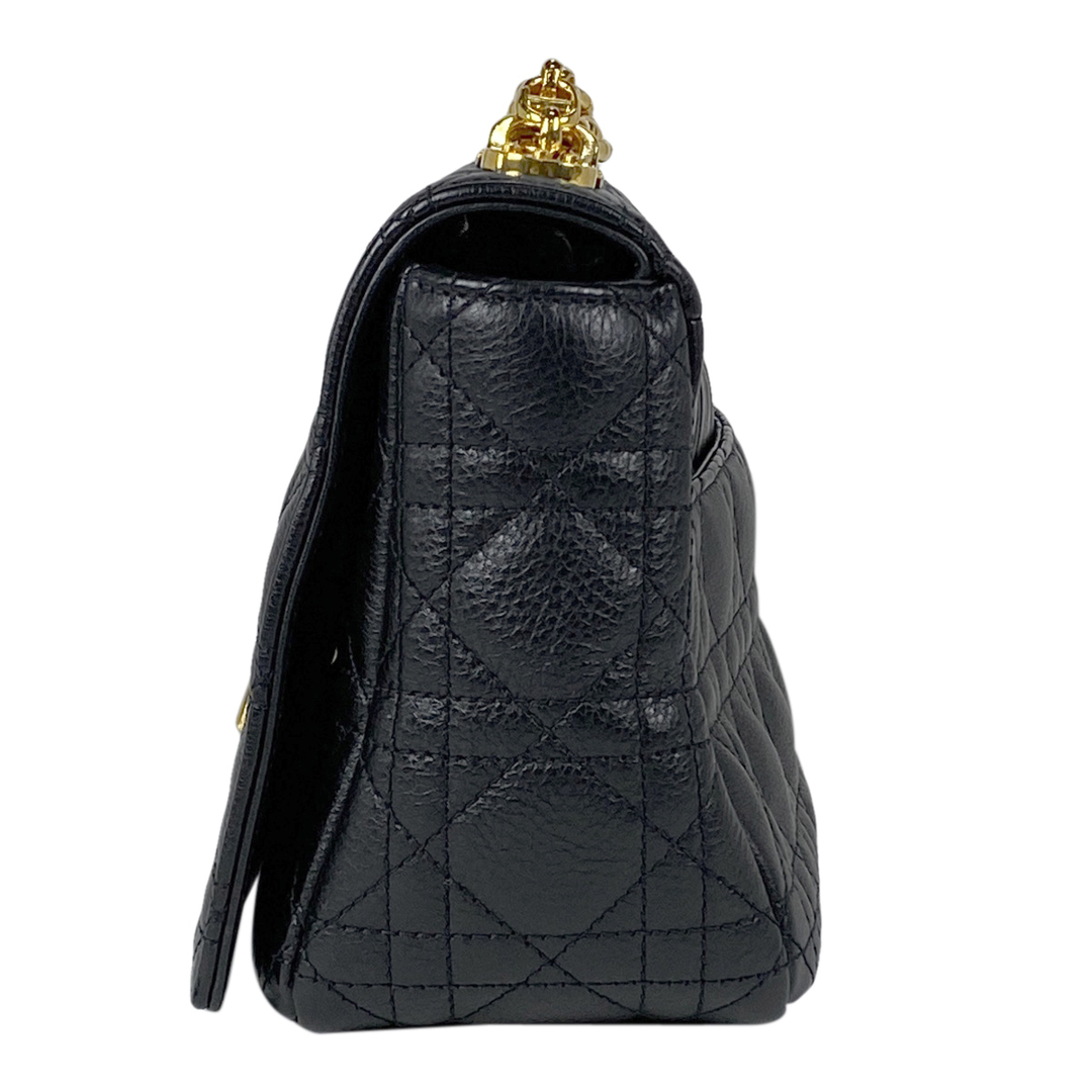 Christian Dior(クリスチャンディオール)のクリスチャンディオール カロ ミディアム バッグ レディース 【中古】 レディースのバッグ(ショルダーバッグ)の商品写真