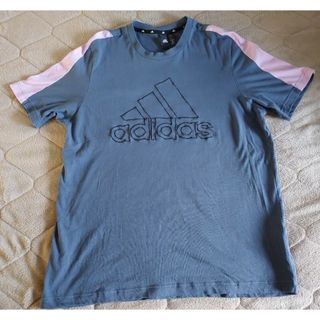 アディダス(adidas)のadidas 半袖Ｔシャツ レディース 2XLｻｲｽﾞ(Tシャツ(半袖/袖なし))