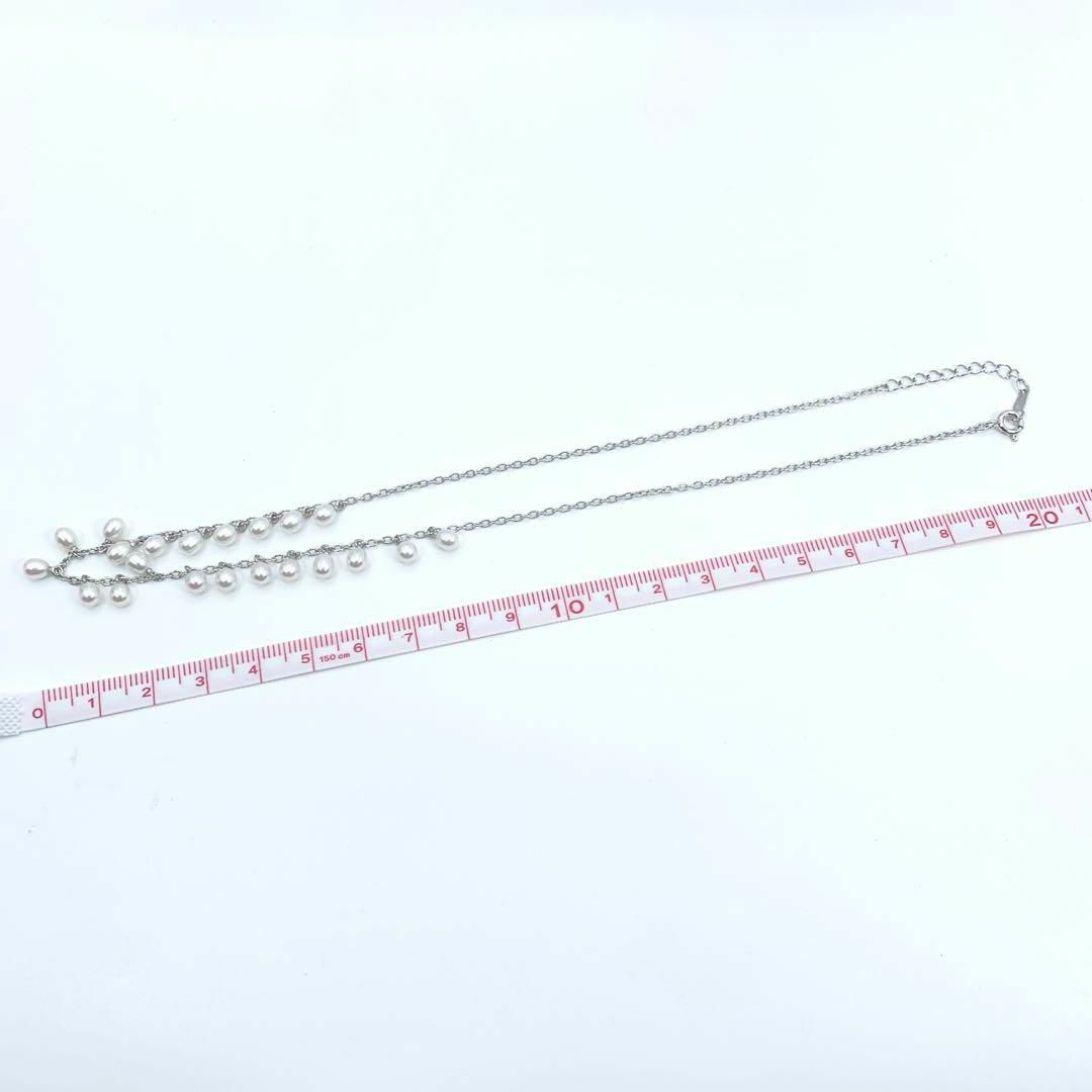 TASAKI(タサキ)の【未使用】TASAKI　本真珠　ネックレス　パール　シルバー　21粒　ブランド レディースのアクセサリー(ネックレス)の商品写真