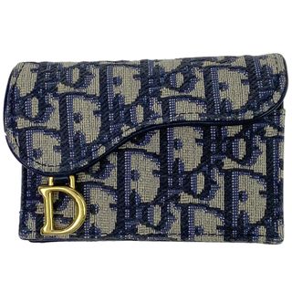 クリスチャンディオール(Christian Dior)のクリスチャンディオール トロッター柄 カードケース レディース 【中古】(パスケース/IDカードホルダー)