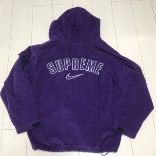 Supreme - L シュプリーム ナイキ アーク コーデュロイ フーディー ジャケット