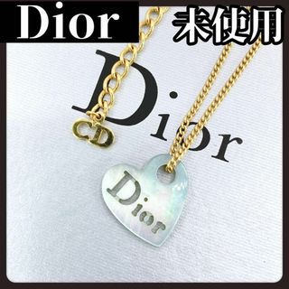 クリスチャンディオール(Christian Dior)の【未使用】Christian Dior　ディオール　シェル　ネックレス　ゴールド(ネックレス)