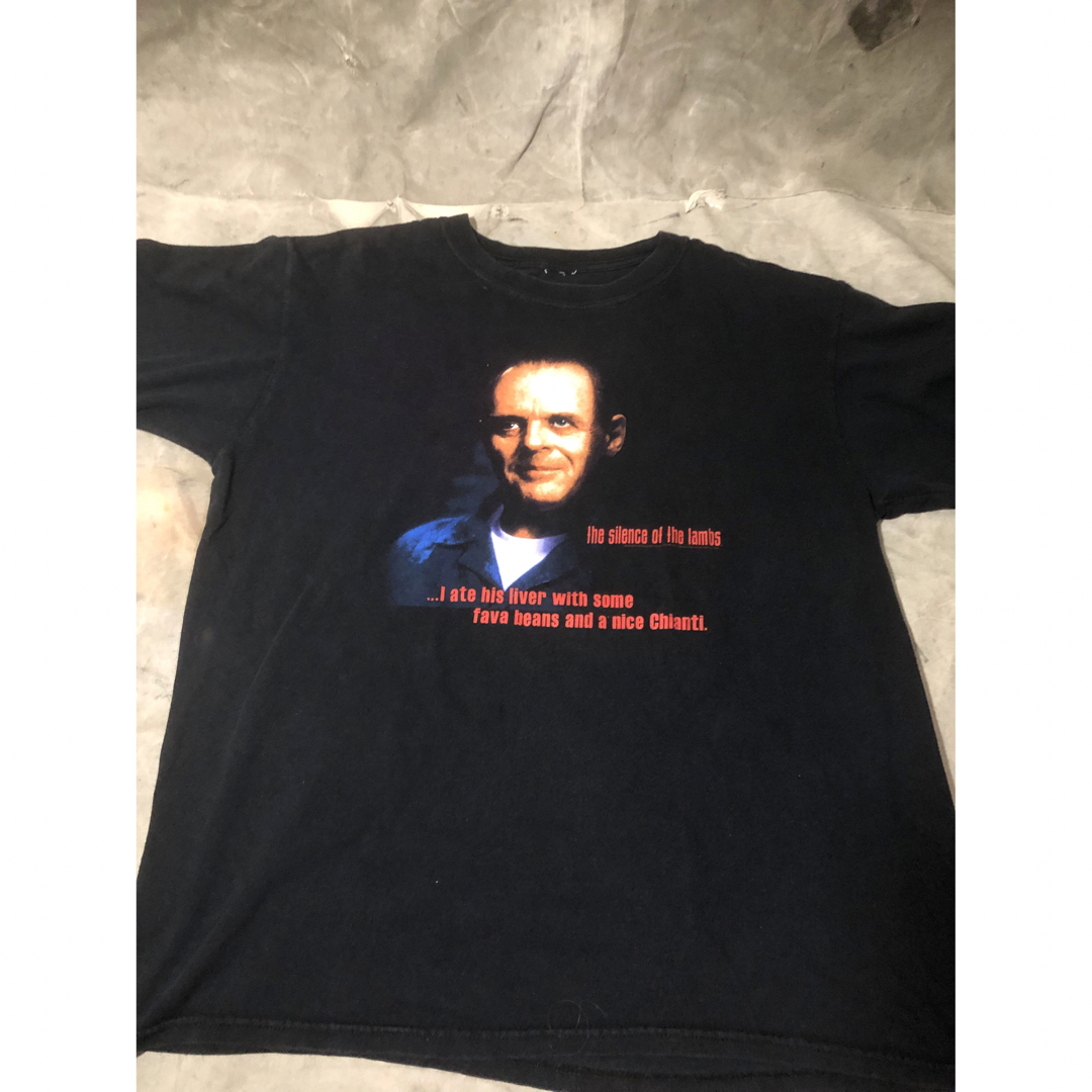 20'S ヴィンテージ Hannibal Lecter TEE 羊たちの沈黙 メンズのトップス(Tシャツ/カットソー(半袖/袖なし))の商品写真