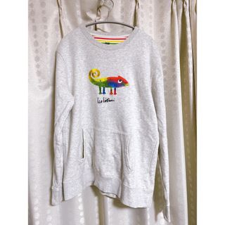 グラニフ(Design Tshirts Store graniph)のデザインTシャツ　グラニフ　レオレオニのトレーナー　サイズM(スウェット)