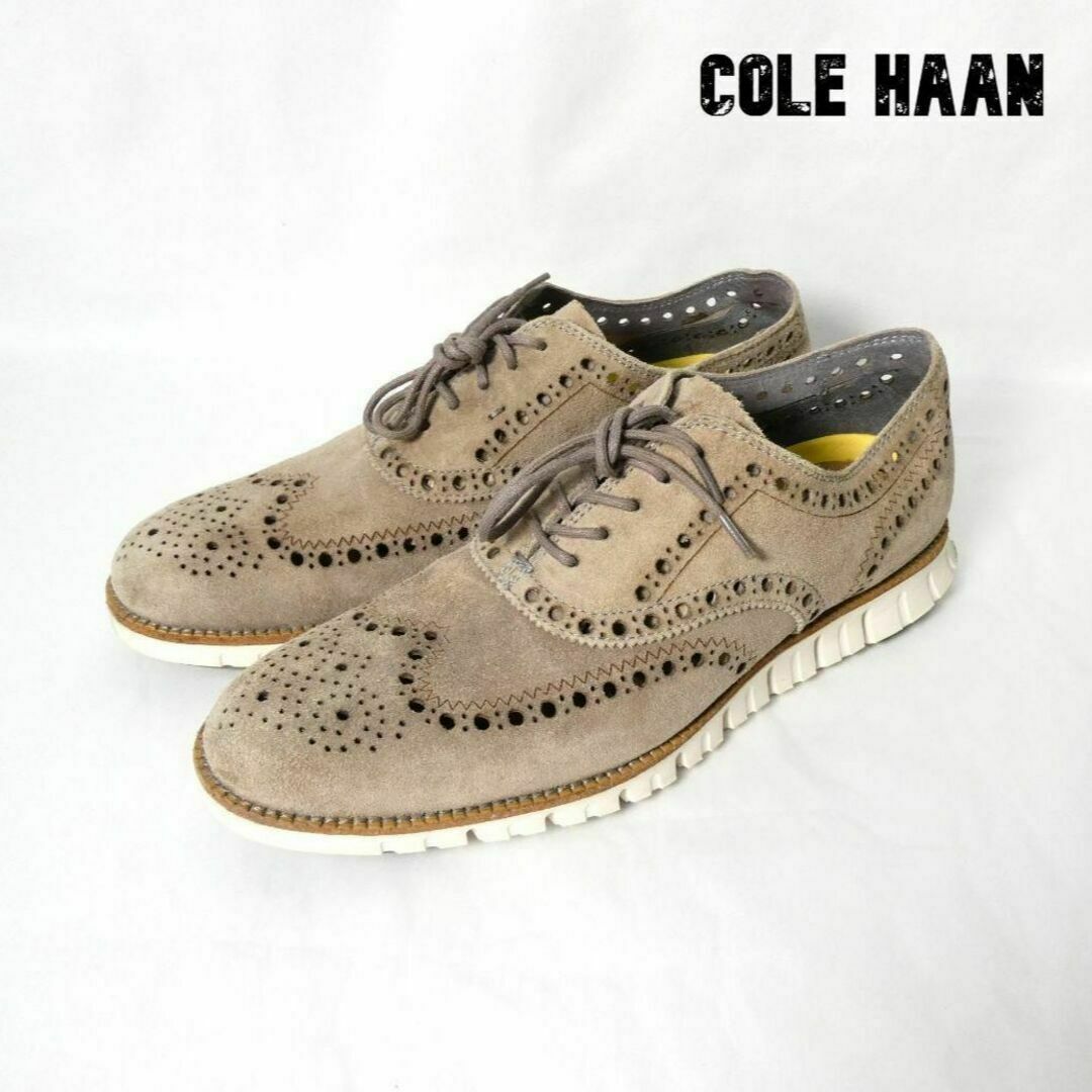 ZEROGRAND（COLE HAAN）(ゼログランド)の良品 綺麗 COLE HAAN ゼログランド スエード ローカット スニーカー メンズの靴/シューズ(スニーカー)の商品写真