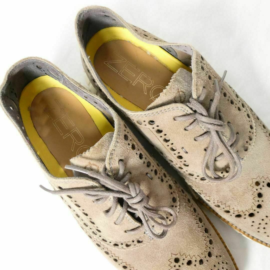 ZEROGRAND（COLE HAAN）(ゼログランド)の良品 綺麗 COLE HAAN ゼログランド スエード ローカット スニーカー メンズの靴/シューズ(スニーカー)の商品写真