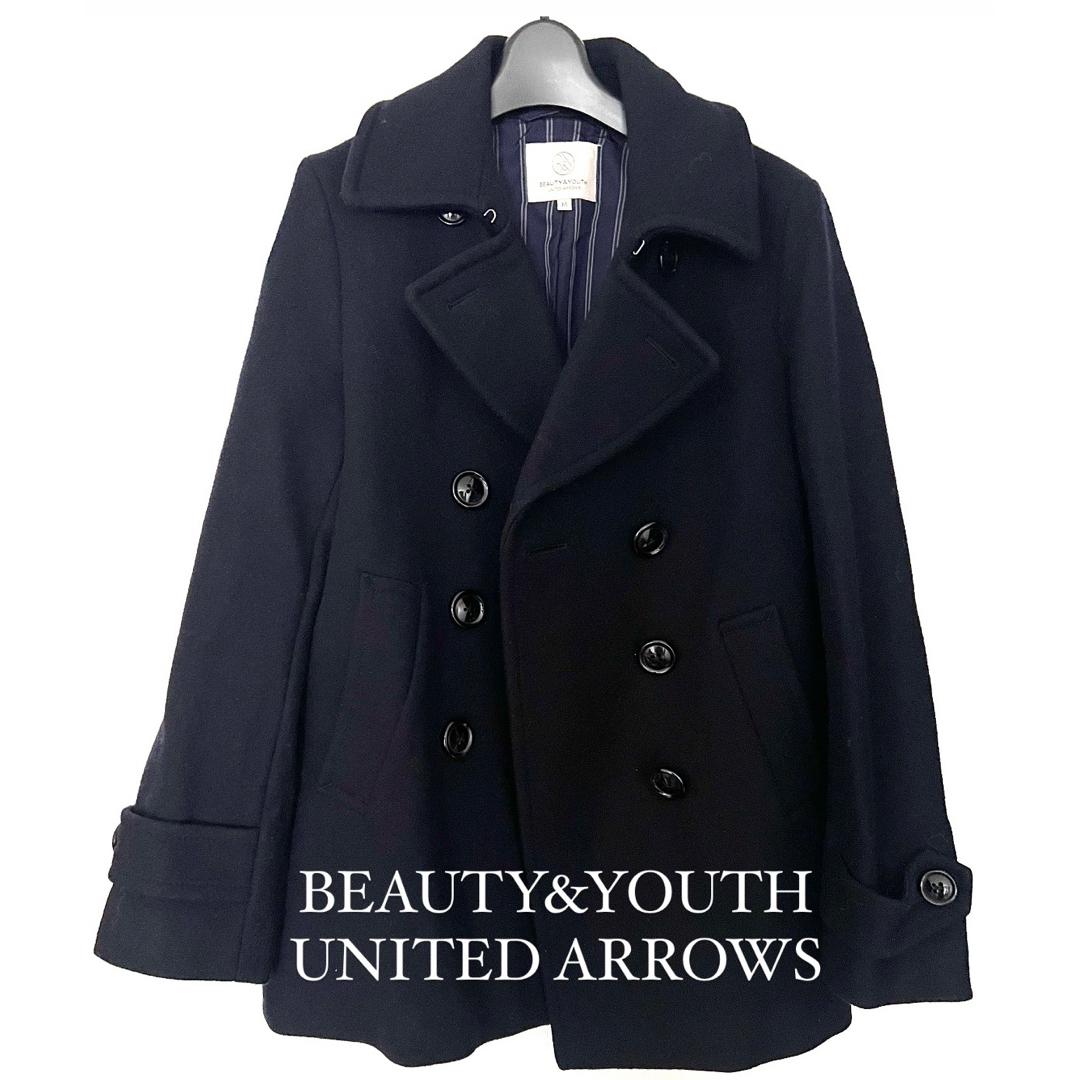 BEAUTY&YOUTH UNITED ARROWS(ビューティアンドユースユナイテッドアローズ)のビューティーアンドユナイテッドアローズ  コート Mサイズ レディースのジャケット/アウター(ピーコート)の商品写真