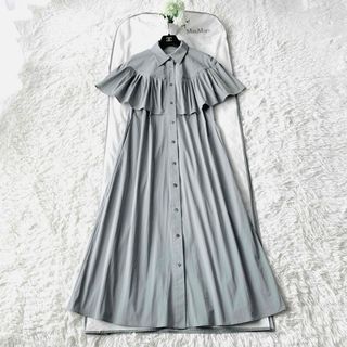 アドーア(ADORE)の新品同様‼️ADORE ケープデザイン ふんわりワンピース(ロングワンピース/マキシワンピース)