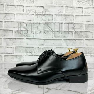 BENIR ベニル ウェディングシューズ メンズ 革靴 27cm ブラック(ドレス/ビジネス)
