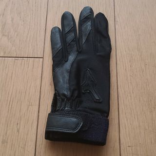 ミズノ(MIZUNO)の守備手袋ジュニア用　ミズノ　黒(その他)