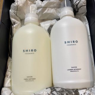 シロ(shiro)のSHIRO 新品未使用　洗濯洗剤、柔軟剤セット(洗剤/柔軟剤)