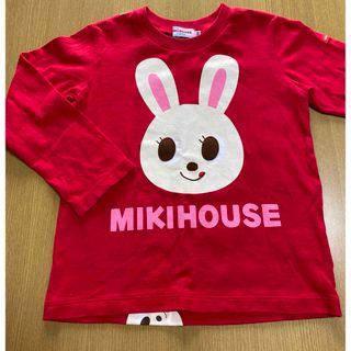 ミキハウス(mikihouse)のミキハウス　100cm ロンT 長袖Tシャツ ホットビスケッツ(Tシャツ/カットソー)