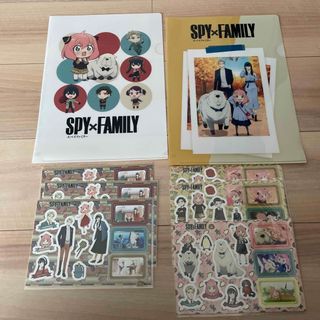 SPY×FAMILY クリアファイル　シール(クリアファイル)