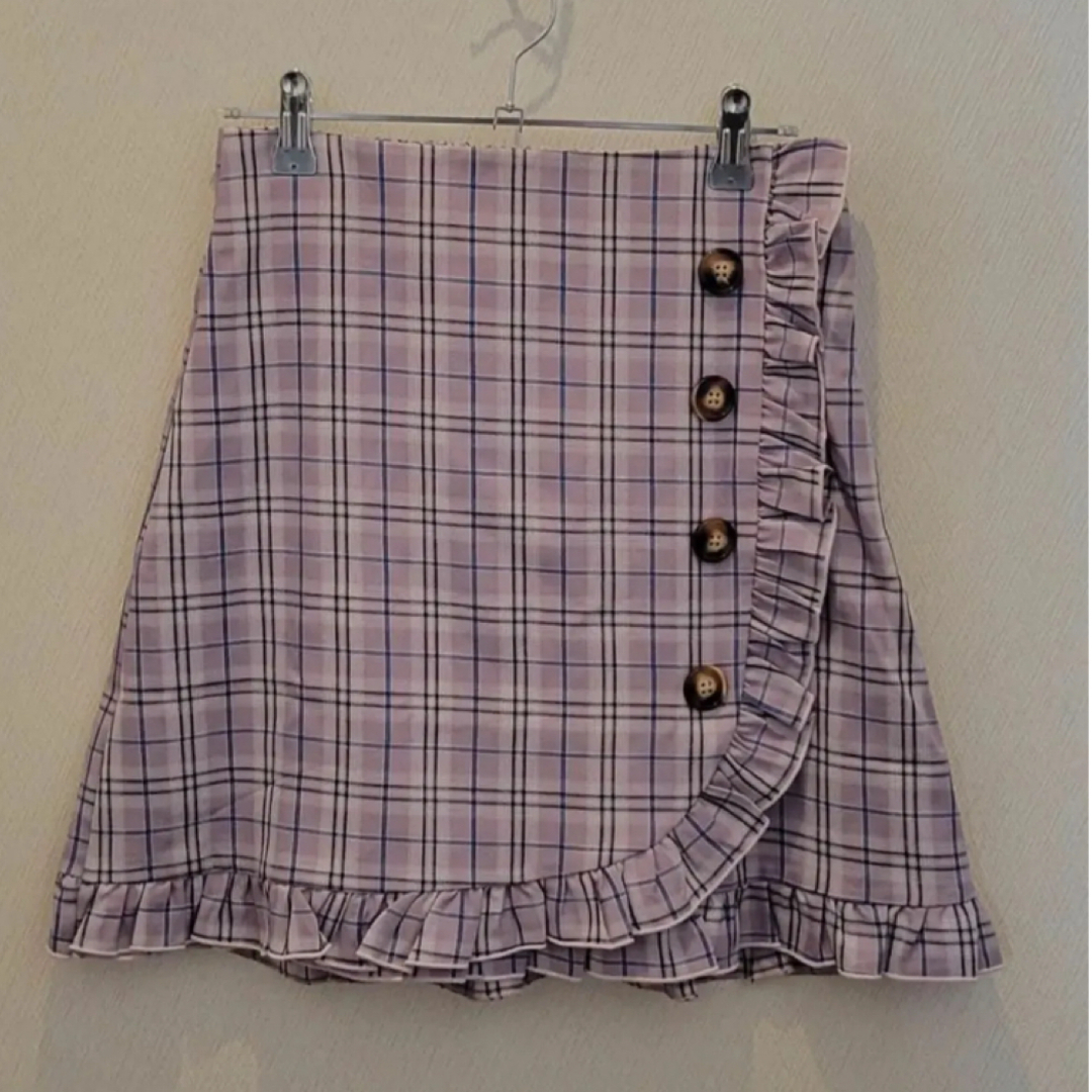 オルチャン　ニューリーミー　チェックスカート レディースのスカート(ミニスカート)の商品写真