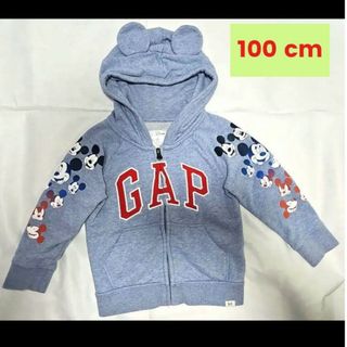 ギャップキッズ(GAP Kids)のGAP KIDS 服　100センチ　ミッキーマウス　パーカー(ジャケット/上着)