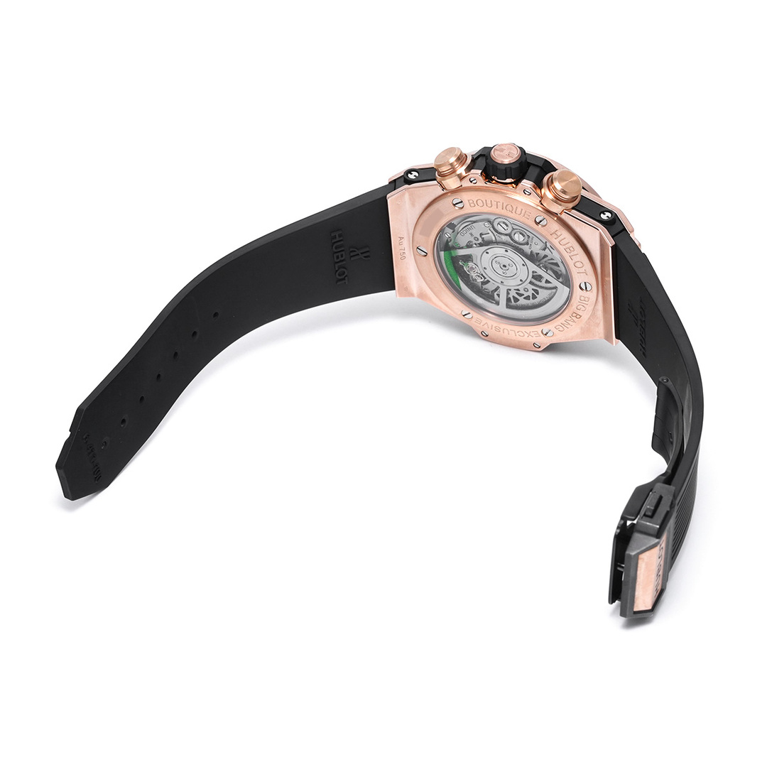 HUBLOT(ウブロ)の中古 ウブロ HUBLOT 411.OX.3180.LR スケルトン メンズ 腕時計 メンズの時計(腕時計(アナログ))の商品写真