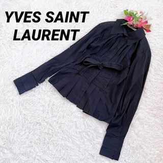 イヴサンローラン(Yves Saint Laurent)の【YVES SAINT LAURENT】イブサンローラン（F）イタリア製(シャツ/ブラウス(長袖/七分))