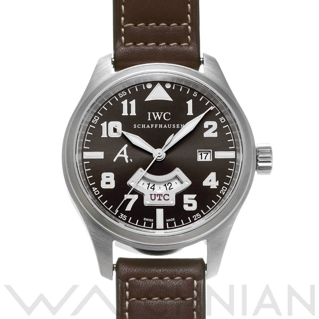 IWC(インターナショナルウォッチカンパニー)の中古 インターナショナルウォッチカンパニー IWC IW326104 ブラウン メンズ 腕時計 メンズの時計(腕時計(アナログ))の商品写真