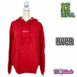 ルーカ(RVCA)のルーカ トップス プルパーカー AJ041-016 フード スモールロゴ メンズ(パーカー)