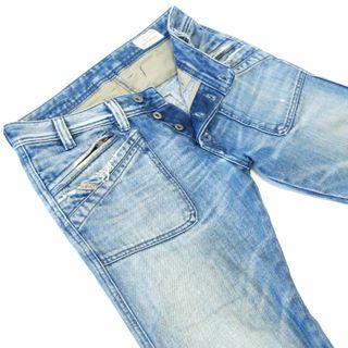 ディーゼル(DIESEL)のDIESELディーゼルSLICKAP▼ストレートデニム▼28▼ウエスト約82cm(デニム/ジーンズ)