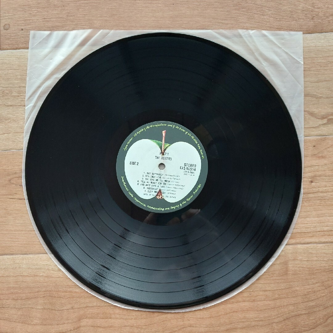 4人はアイドル　ザ·ビートルズ　LPレコード エンタメ/ホビーのCD(ポップス/ロック(洋楽))の商品写真