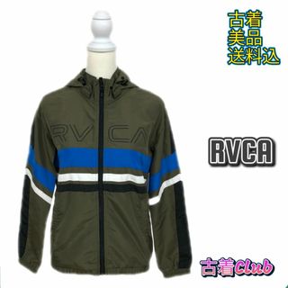 RVCA - ルーカ アウター ナイロンジャケット パーカー AJ043-751 フード ロゴ