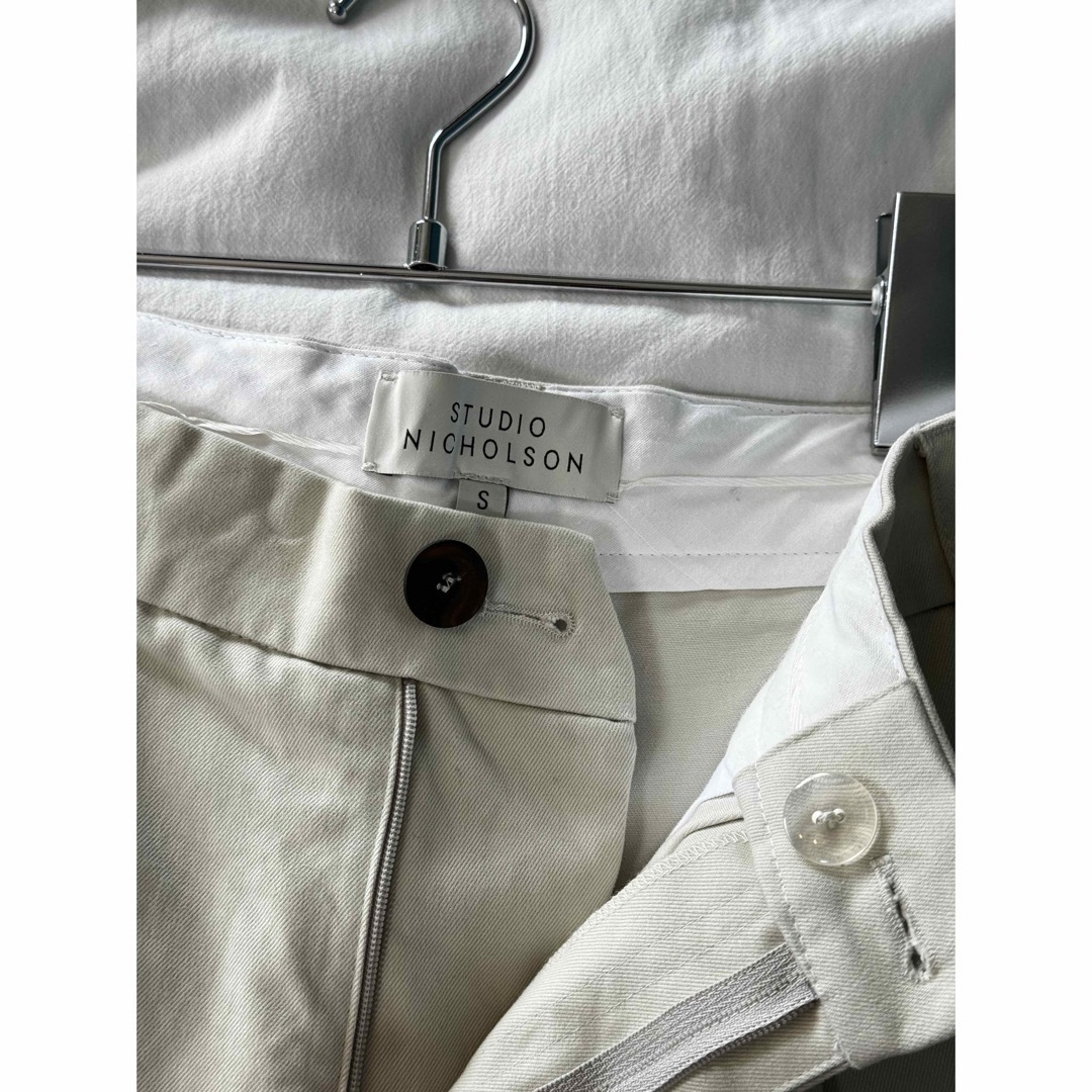 SORTE PEACHED COTTON TWILL VOLUME PLEAT PANTS | STUDIO SORTE PEACHED COTTON TWILL VOLUME PLEAT PANTS | STUDIO