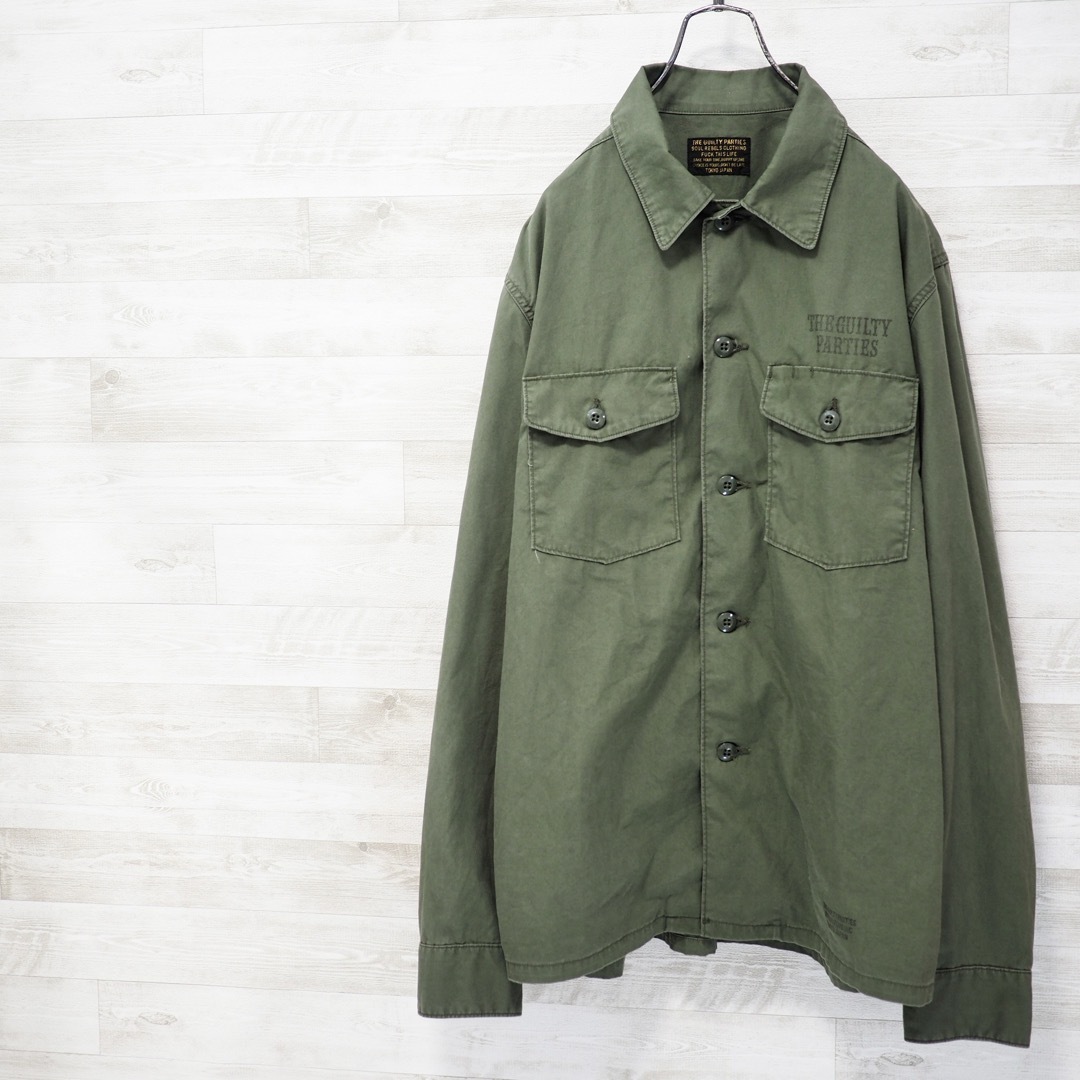 WACKO MARIA - WACKOMARIA 17SS Army Shirt(Type-1)-XLの通販 by WACKO MARIA - WACKOMARIA 17SS Army Shirt(Type-1)-XLの通販 by