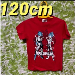 ドラゴンボール(ドラゴンボール)の120cm☆ドラゴンボール超★子供用Tシャツ★赤(Tシャツ/カットソー)